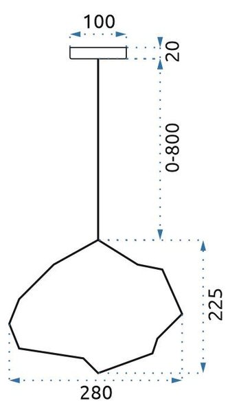 LAMPA DE TAVAN oglinda APP496-1CP