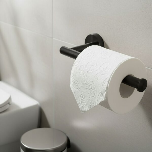 Set accesorii pentru baie Ari Black 4 piese