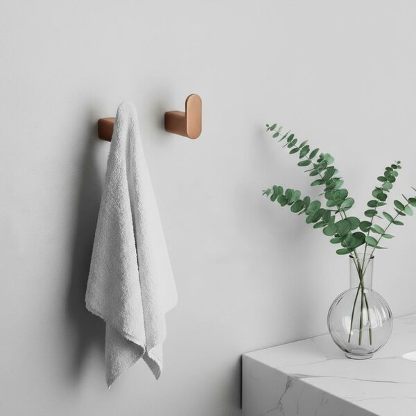 Set accesorii pentru baie Mati Brush Copper 4 piese