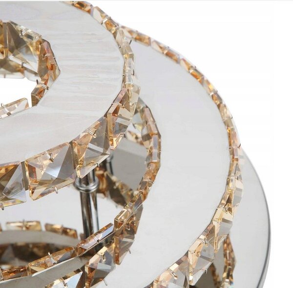 Lampă de tavan din cristal Plafond LED 20W rotund APP411-C