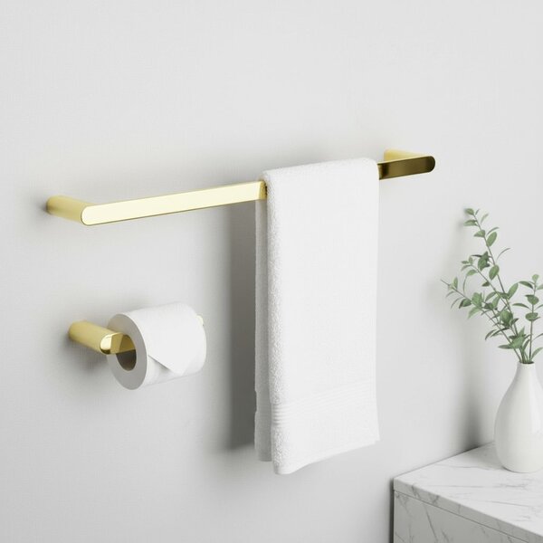 Set accesorii pentru baie Mati Gold 4 piese