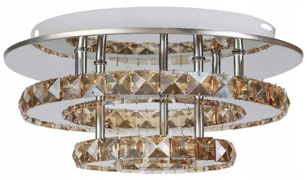 Lampă de tavan din cristal Plafond LED 20W rotund APP411-C
