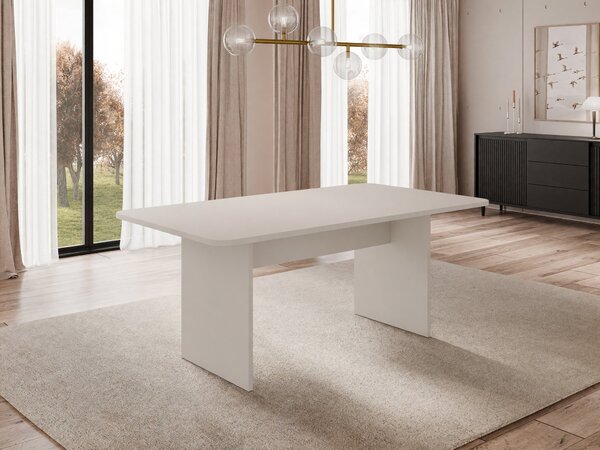 Masă Miami 413, Bej, 75x89x185cm, 43 kg