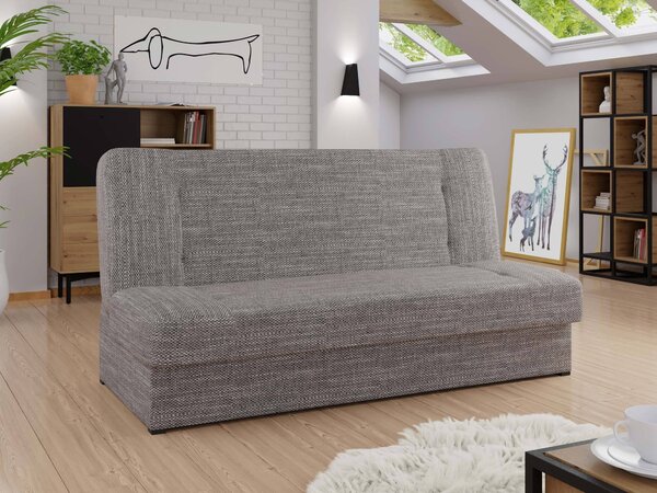 Canapea extensibilă Sapies, Numărul de locuri: 3, Spațiu de depozitare, 93x192x85cm, 47 kg, Picioare: Plastic