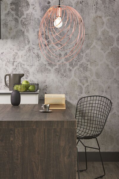 LAMPA GEOMETRICA ROSE GOLD APP427-1CP