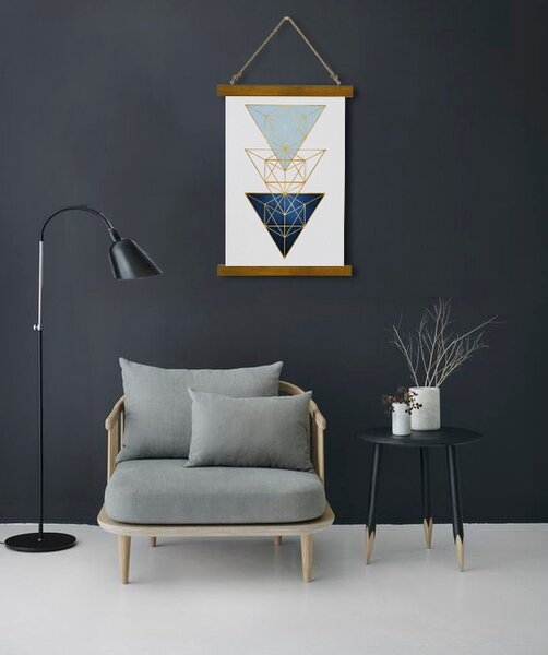 Wall Hanging Canvas Contrast & Emotion - Dan Johannson XMPDJ096