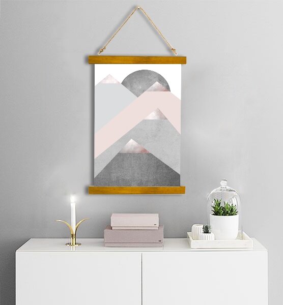 Wall Hanging Canvas Conflict and Figure - Dan Johannson XMPDJ092