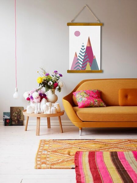 Wall Hanging Canvas Vision of Meditative Action - Dan Johannson XMPDJ132