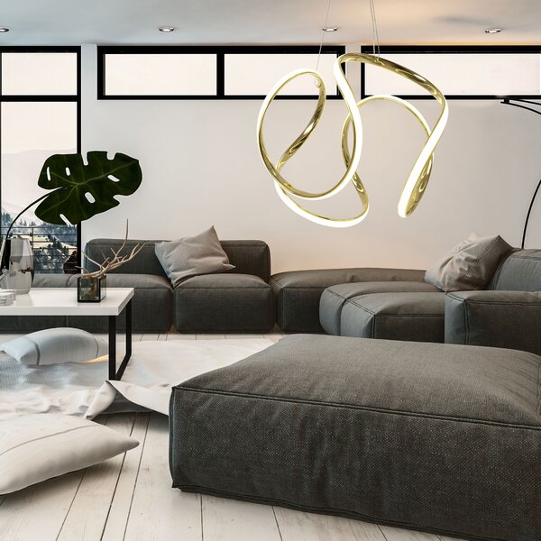 Lampa APP386-CP Gold