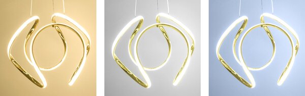 Lampa APP386-CP Gold