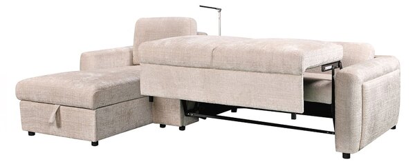 Colțar Extensibil Cremona KF7864-02, Bej Stânga