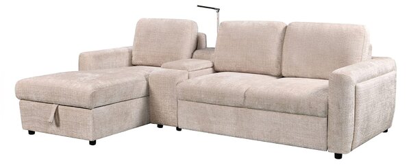 Colțar Extensibil Cremona KF7864-02, Bej Stânga