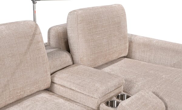 Colțar Extensibil Cremona KF7864-02, Bej Dreapta