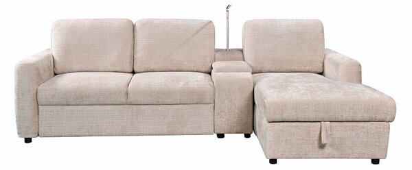 Colțar Extensibil Cremona KF7864-02, Bej Dreapta