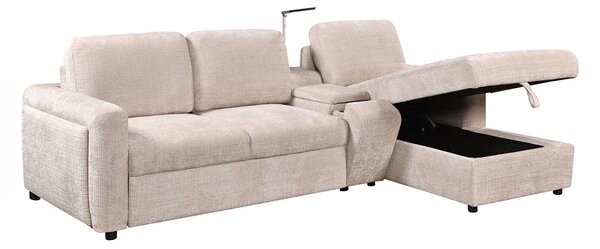 Colțar Extensibil Cremona KF7864-02, Bej Dreapta