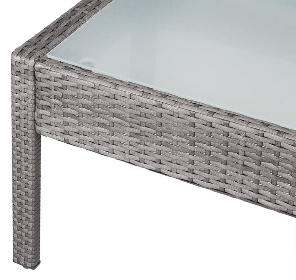 Deuba Set canapele de gradina - perne gri, antracit