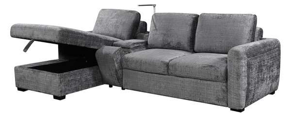Colțar Extensibil Cremona KF7864-95, Gri Stânga