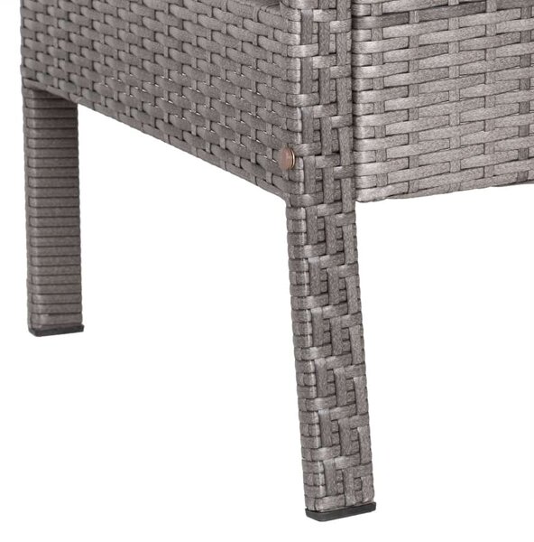 Deuba Set canapele de gradina - perne gri, antracit