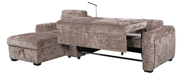 Colțar Extensibil Cremona KF7864-24, Maro Stânga
