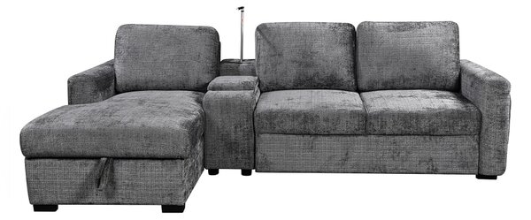 Colțar Extensibil Cremona KF7864-95, Gri Stânga
