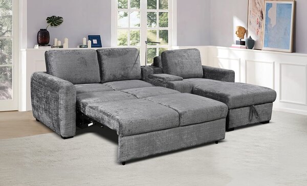 Colțar Extensibil Cremona KF7864-95, Gri Dreapta