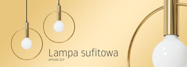 Lampa APP485-1CP Gold