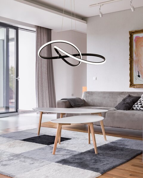 Lampa APP395-CP Black