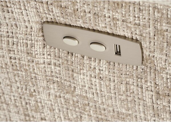 Fotoliu recliner tip bubble Amore, bej