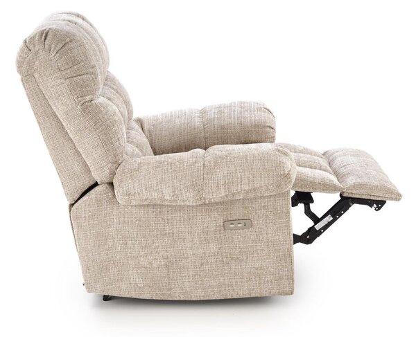 Fotoliu recliner tip bubble Amore, bej