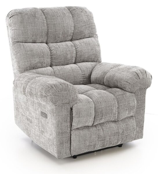 Fotoliu recliner tip bubble Amore, gri