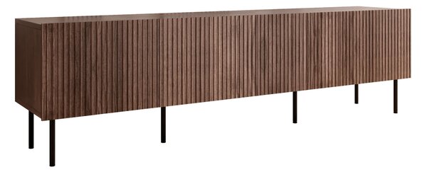 Comodă TV Fama INegru, Nuc, 20x6x4cm