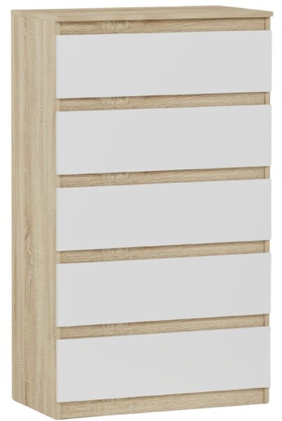 Comoda înaltă R-5 - diferite variante de culoare antracit mix artisan