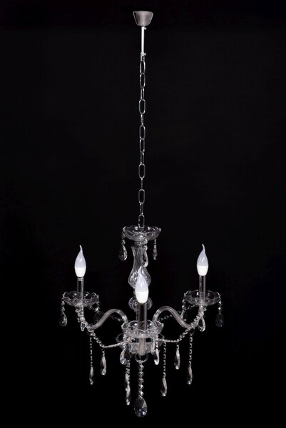 Candelabru cu lampă de cristal 300752