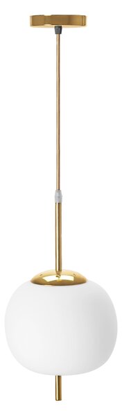 Lampa DE TAVAN SUSPENDABILA din sticla Sfera alb Auriu APP669-1CP