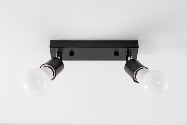 Lampa DE TAVAN Reflector Black APP696-2C