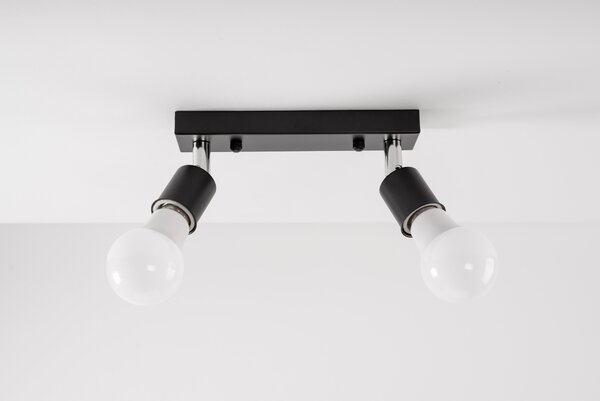 Lampa DE TAVAN Reflector Black APP696-2C