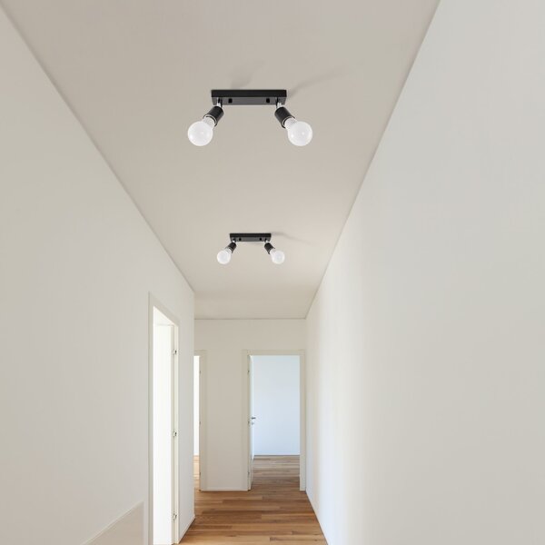 Lampa DE TAVAN Reflector Black APP696-2C