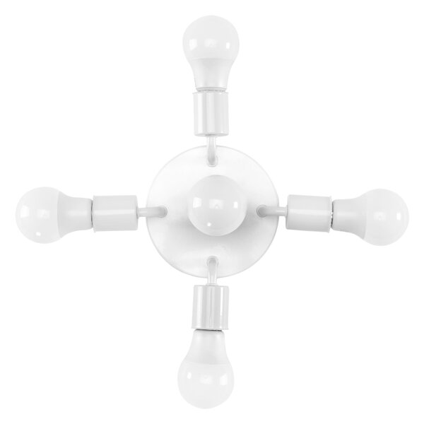 Plafoniera Spot reflectorizant alb APP706-5c
