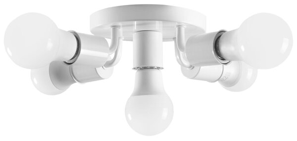Plafoniera Spot reflectorizant alb APP706-5c