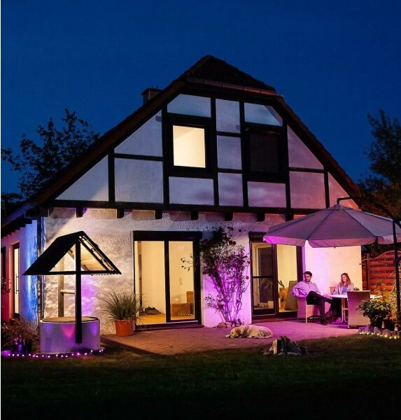 Ledvance - Aplica de perete exterioară cu LED RGB SMART + CUBE LED/9.5W/230V IP44 Wi-Fi