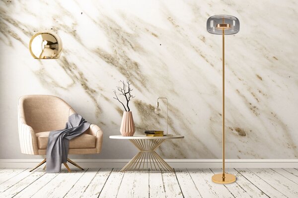 Lampă de podea LED Gold APP749-1F