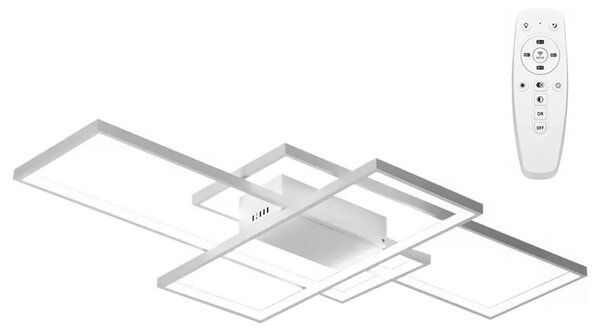 Plafoniera moderna LED + TELECOMANDA WHITE APP660