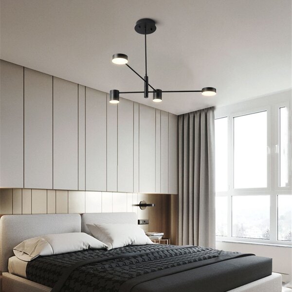Lampă de tavan modernă cu 4 brațe APP596-4C +REMOTE