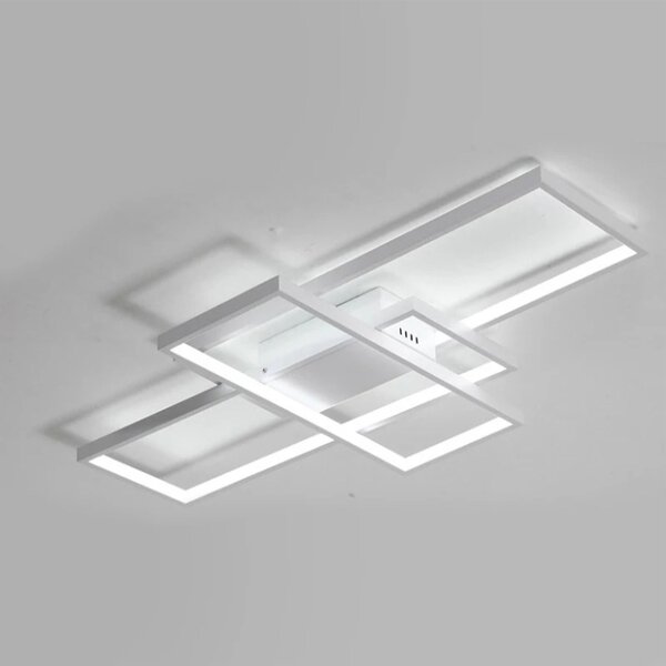 Plafoniera moderna LED + TELECOMANDA WHITE APP660