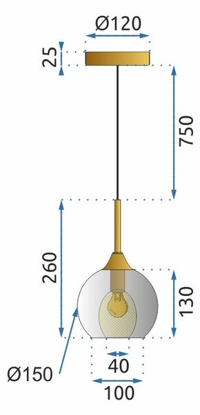 Lampa APP898-7CP