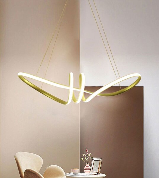 Lampa LED APP824-CP Gold