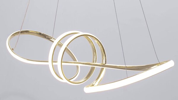 Lampa LED APP824-CP Gold