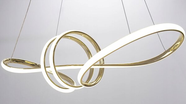 Lampa LED APP824-CP Gold