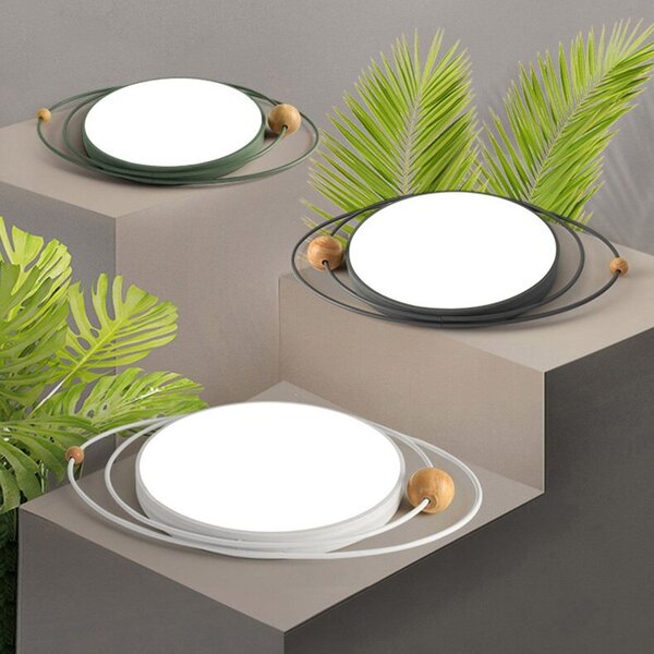 Toolight Toollight - Plafoniera Galaxy Black E27 60W APP868-C, negru, OSW-06887