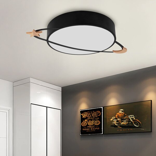 Lampa Plafoniera Moon Black APP864-C